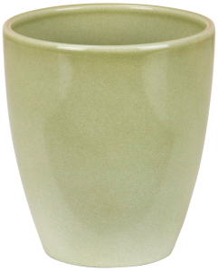 Кашпо Scheurich Гласс d13 см керамическое зеленое