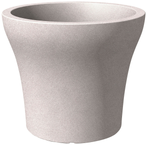 Горшок Scheurich No1 Stone d30 см полипропиленовый серый гранит