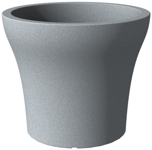 Горшок Scheurich No1 Stone d30 см полипропиленовый серый