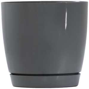 Горшок Form Plastic Toscana 0741-059 d13 см 1,6 л пластиковый серый