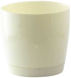 Горшок Form Plastic Toscana 0744-001 d19 4,4 л пластиковый кремовый 