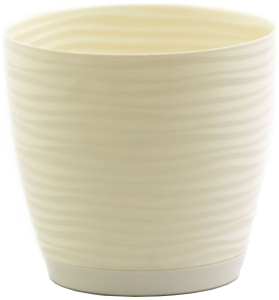 Горшок Form Plastic Sahara 3030-001 d16,7 см 2,4 л пластиковый кремовый 