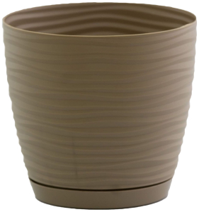 Горшок Form Plastic Sahara 3030-002 d16,7 см 2,4 л пластиковый кофейный
