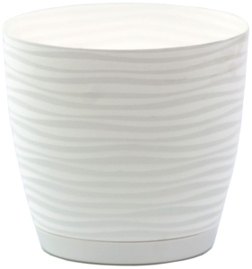 Горшок Form Plastic Sahara 3030-011 d16,7 см 2,4 л пластиковый белый