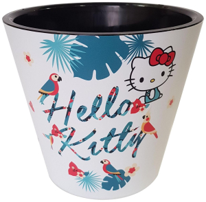 Горшок InGreen Hello Kitty ING1554ХКТР d20 см 4 л полипропиленовый белый