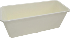 Ящик балконный InGreen Smart Solution 100х17х15 см полипропиленовый белый