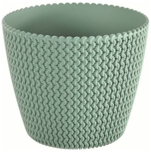 Кашпо Prosperplast Splofy d15,7 см 1,7 л пластик мятное