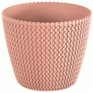 Кашпо Prosperplast Splofy d21,8 см 5 л пластик персиковое