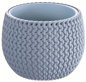 Кашпо Prosperplast Splofy Bowl d23,9 см 2,3 л пластик синий ледяной