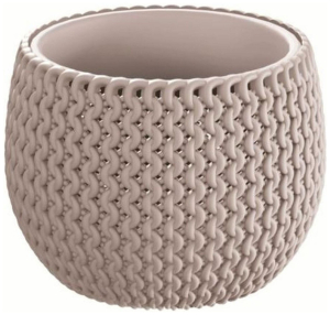 Кашпо Prosperplast Splofy Bowl d29 см 3,9 л пластик мокко