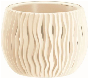 Кашпо Prosperplast Sandy Bowl d18 см 1,4 л пластик кремовое