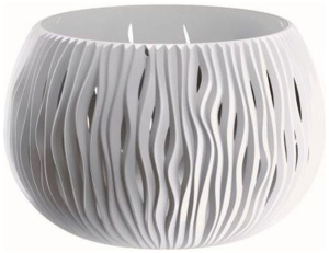 Кашпо Prosperplast Sandy Bowl d29 см 3,9 л пластик белое