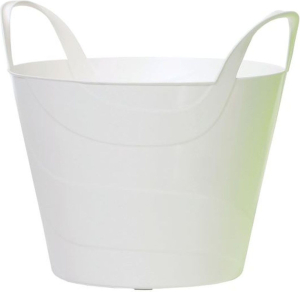 Кашпо Prosperplast Billy белое D33,8 15 л