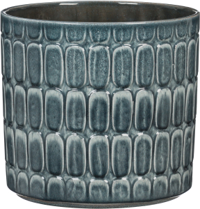 Кашпо керамическое Scheurich 878 декор Альма D12