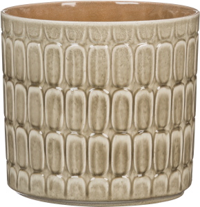 Кашпо керамическое Scheurich 878 декор Луна D12