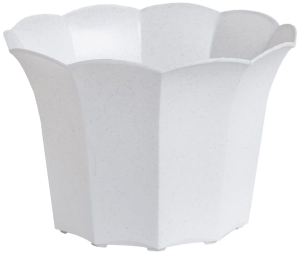 Кашпо Roxor Consumer Facette d18 см пластмассовый песочный