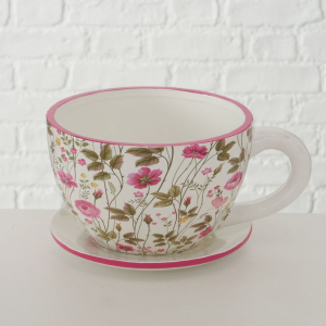 Горшок керамический RosaLie 12 см в ассортименте