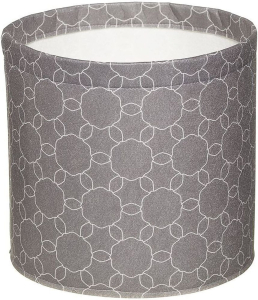 Кашпо Planet Garden D26 см полиэстер серый