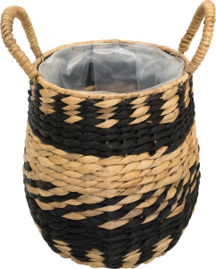 Горшок плетеный водный гиацинт D20 H20 см