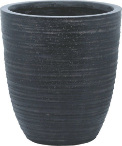 Горшок керамика темно-серый D35 H40 см