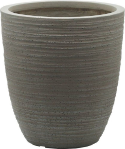 Горшок керамика античный цемент D27 H30 см