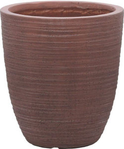 Горшок керамика красно-коричневый D35 H40 см