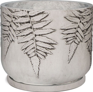 Горшок фибробетон vio черный D30 см