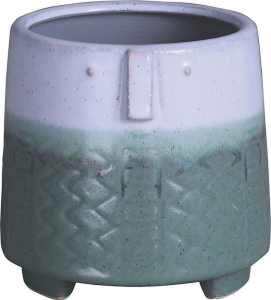 Горшок керамика на ножках D14 H12 см