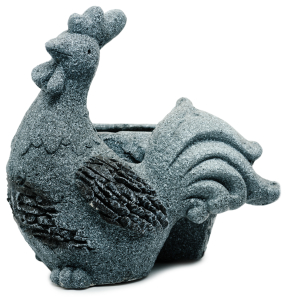 Горшок декоративная Курица 32x25x23 см