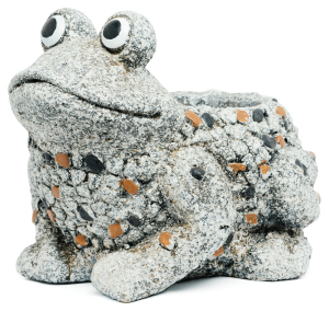 Горшок декоративная Лягушка 31x27x25 см