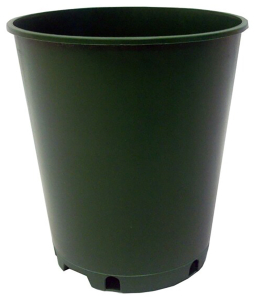 Горшок ГазонCity d22,3 см 7 л полипропиленовый черный