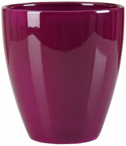Кашпо керамическое Scheurich D15 H13 1 л фиолетовое