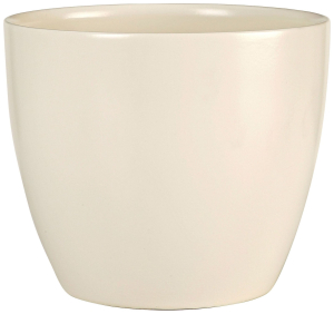 Кашпо Scheurich d37 см керамическое кремовое