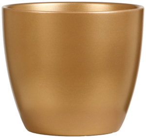 Кашпо Scheurich StoneSpiritShades 920 d16 см керамическое золото