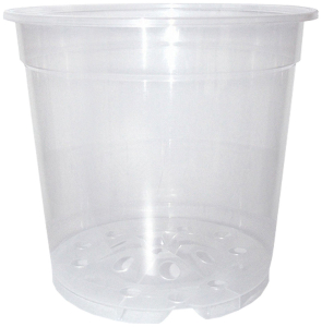 Горшок Poppelmann d24 см 6,2 л полипропиленовый прозрачный