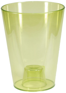 Кашпо Plast Avenue ЛаВанда d12,5 см 1,2 л полистирольное зеленое