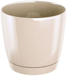 Горшок Планета-Сад d15,5 см полипропиленовый бежевый с поддоном