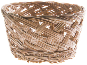 Кашпо Азалия Декор d15 cм ротанговое коричневое