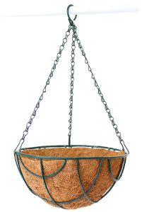 Кашпо GARDEN SHOW d25 см 5,5 л металлическое коричневое