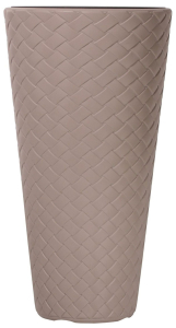 Кашпо Prosperplast Matuba Slim d40 h78 см 18 л полипропиленовое мокко