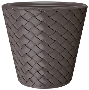 Кашпо Prosperplast Matuba d30 h28 см 12 л полипропиленовое амбра