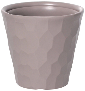 Кашпо Prosperplast Rocka d30 см 12 л полипропиленовое мокко