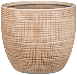 Кашпо Scheurich Corteza 866 d14 см керамическое бежевое