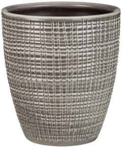 Кашпо Scheurich Corteza 667 d13 см керамическое серое
