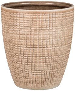 Кашпо Scheurich Corteza 667 d13 см керамическое светло-коричневое