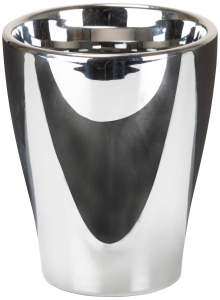 Кашпо Scheurich 608 d13 см керамическое серебряное