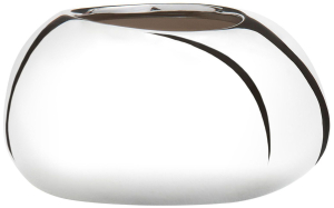 Кашпо Scheurich Pebble 432 d18 см керамическое серебряное