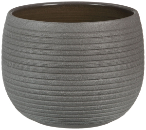 Кашпо Scheurich 744 d16 см керамическое темно-серое