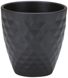 Кашпо Scheurich 632 d15 см керамическое антрацитовое черное